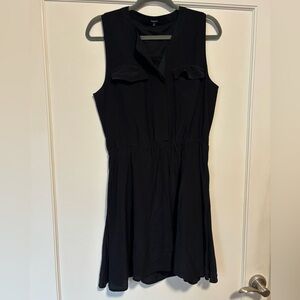 Madewell Silky Safari Style Mini Dress Size M